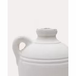 Wazon dekoracyjny PALAFRUGELL 23 cm - biały
