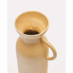 Wazon aluminiowy - musztardowy