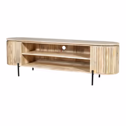 Drewniana szafka RTV HS-08-MN - mango