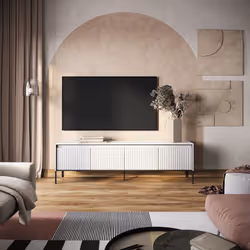 Szafka RTV TREND 193 cm TR-06 - biały