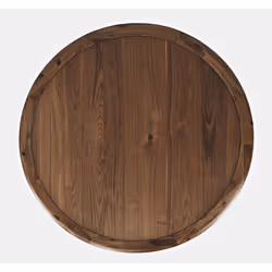 Stół okrągły AVOLA 127 cm - orzech