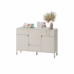 Komoda 3-drzwiowa z szufladami HARMONY HR-06 - kaszmir