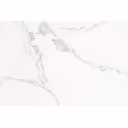 Stolik kawowy BAROSSA 60x60 - biały marmur/czarny