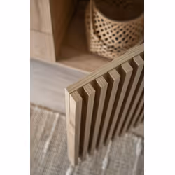 Komoda 2-drzwiowa z szufladami ENTSIAN - dąb artisan
