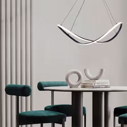 Lampa wisząca ERDA 19600P-BK - czarny