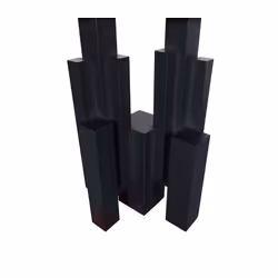 Konsola MODIG 150 cm - czarny