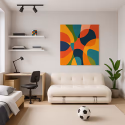 Sofa 3-osobowa NUA N59 bouclé - złamana biel