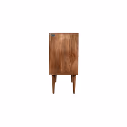 Drewniana komoda 2-drzwiowa FT-05-MWL - orzech włoski