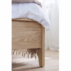 Łóżko z pojemnikiem COZY CZ-02 180x200 - dąb olejowany