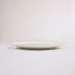Talerz obiadowy porcelanowy biały 27 cm