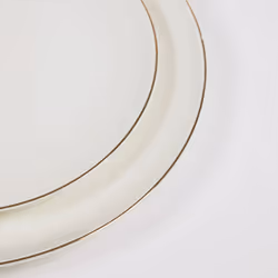 Talerz obiadowy porcelanowy biały 27 cm