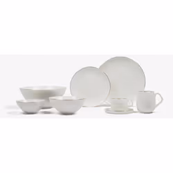 Talerz obiadowy porcelanowy biały 27 cm