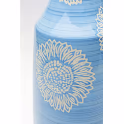 Wazon z porcelany BIG BLOOM - niebieski