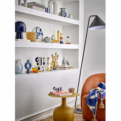 Lampa stołowa szklana PADDY - granatowy