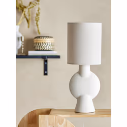 Lampa stołowa SERGIO - beżowy