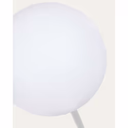 Lampa solarna ogrodowa DINESH - biały