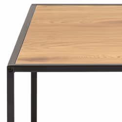 Stolik kawowy SEAFORD 60x60 - dziki dąb/czarny