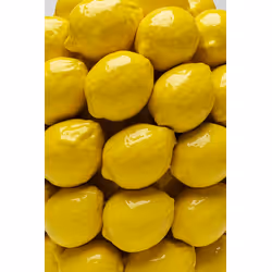 Wazon z porcelany LEMON JUICE 40 cm - żółty