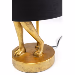 Lampa stołowa ANIMAL RABBIT 50 - złoty/czarny