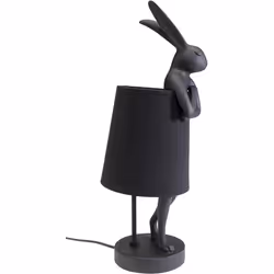 Lampa stołowa ANIMAL RABBIT 50 - czarny mat