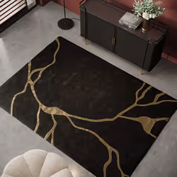 Dywan FULMINE BLACK 170x240 - czarny