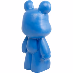 Figurka dekoracyjna BEAR 101 cm - niebieski