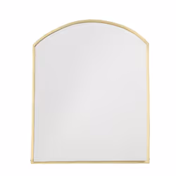 Lusterko stołowe INGE 25x22 - mosiężny