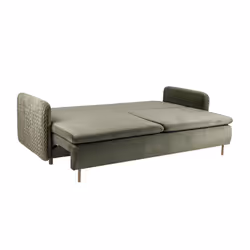 Sofa rozkładana welurowa LUNA