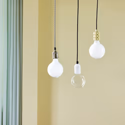 Lampa wisząca aluminiowa META - srebrny