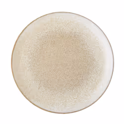 Talerz ceramiczny PAULA 26.5 - biały/naturalny