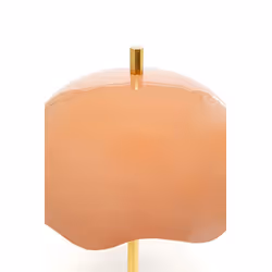 Lampa stołowa LIA 50 - różowy/biały marmur