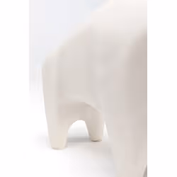 Figurka dekoracyjna SOFT BULL - beżowy