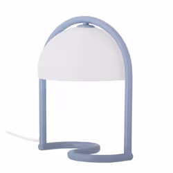 Favour Table lamp, Blue, Acrylic D24,5xH29,5 cm