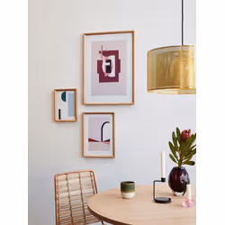 Lampa wisząca metalowa ADASH - złoty