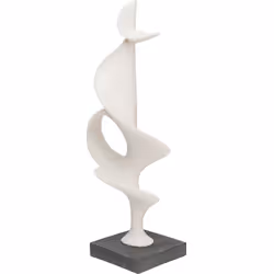 Dekoracja stojąca SOFT LINE 70 cm - biały