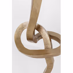 Dekoracja stojąca XL KNOT - złoty