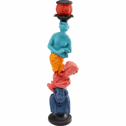 Świecznik BALANCE ART 35 cm - wielokolorowy