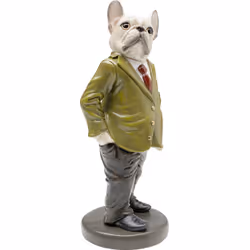 Figurka dekoracyjna GENTLEMAN DOG - wielokolorowy