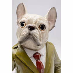 Figurka dekoracyjna GENTLEMAN DOG - wielokolorowy
