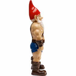Figurka dekoracyjna GNOME MUSCLE 60 cm - wielokolorowy