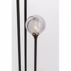 Lampa podłogowa AL CAPONE TRE - czarny