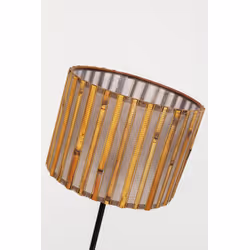 Lampa podłogowa CANNES TRIO - brązowy/czarny
