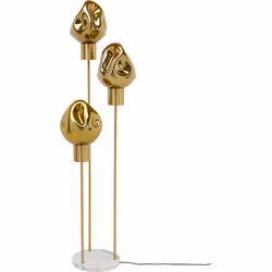 Lampa podłogowa SUPERNOVA AMBER - złoty