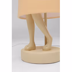 Lampa stołowa ANIMAL RABBIT 50 - kremowy/brzoskwiniowy