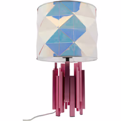 Lampa stołowa COACHELLA COLORE - wielokolorowy