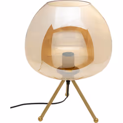 Lampa stołowa SPHERE AMBER - bursztynowy