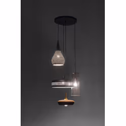 Lampa wisząca MELANGE - wielokolorowy