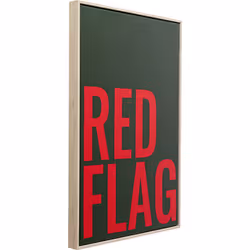 Obraz RED FLAG 40x60