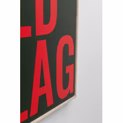 Obraz RED FLAG 40x60