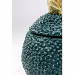Pojemnik dekoracyjny JACKFRUIT MONKEY - zielony/złoty